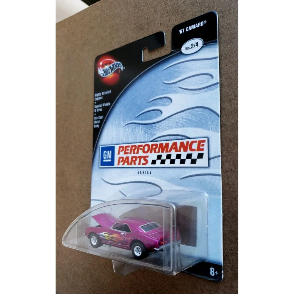 2003 Hot Wheels 67 CAMARO Magenta 100% Preferred GM Performance Parts 2/4 RR MAG